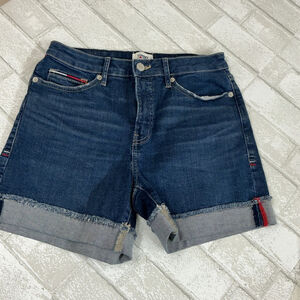 Tommy Hilfiger Dark Blue Jean Shorts